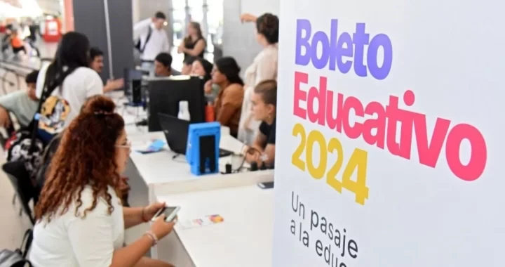 EL EJECUTIVO GARANTIZÓ POR LEY LA VIGENCIA DEL BOLETO EDUCATIVO GRATUITO PARA TODA LA PROVINCIA