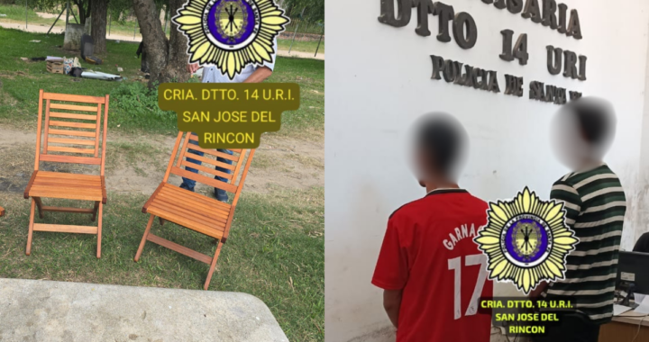 OCUPACIÓN DEL CAMPING MUNICIPAL DE RINCÓN: DOS PERSONAS  FUERON DETENIDAS TRAS ENCONTRARLES OBJETOS DENUNCIADOS COMO ROBADOS