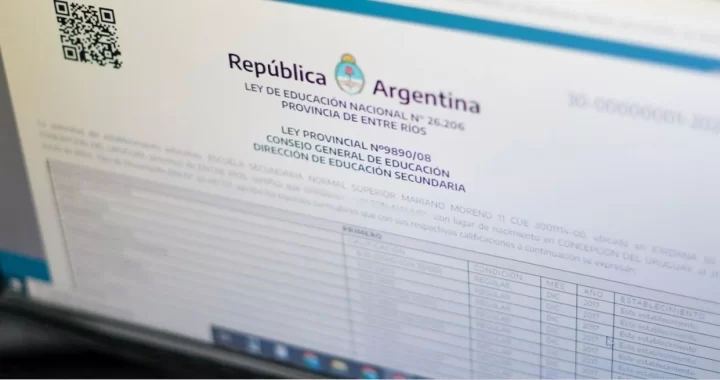 SE PODRÁN DESCARGAR LOS TÍTULOS EDUCATIVOS DESDE «MI ARGENTINA»