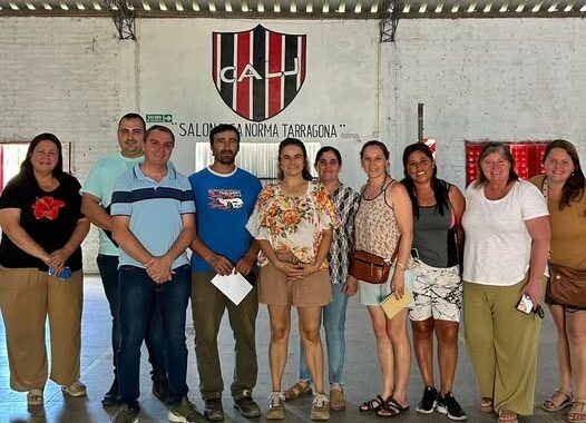 EL SENADOR GERMÁN BAUMGARTNER APOYA AL CLUB LOS JUVENILES EN SANTA ROSA DE CALCHINES