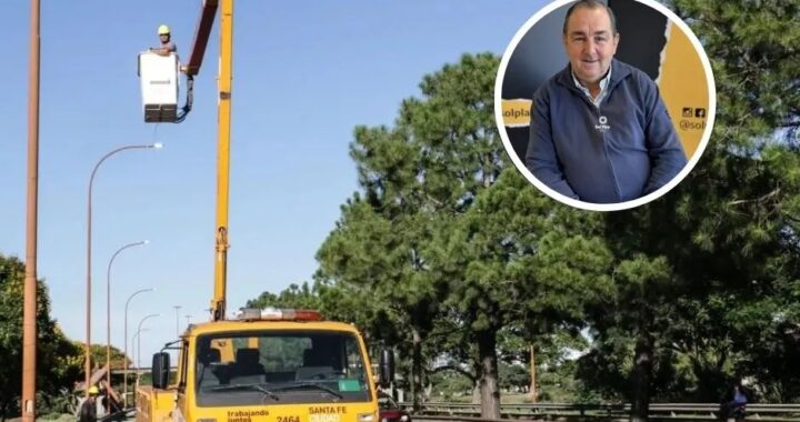 RUTA NACIONAL 168: EL MUNICIPIO APUNTA A FINALIZAR EN MARZO LAS OBRAS DE ILUMINACIÓN HASTA LA RUTA 1