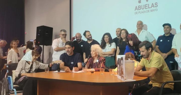 ABUELAS DE PLAZA DE MAYO ANUNCIAN EL HALLAZGO DE LA NIETA 139