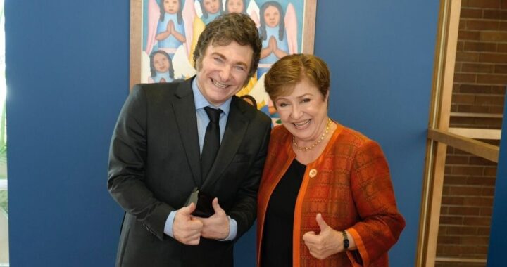  TRAS REUNIRSE CON MILEI, KRISTALINA GEORGIEVA ADELANTÓ QUE QUIERE «AVANZAR EN UN NUEVO PROGRAMA»