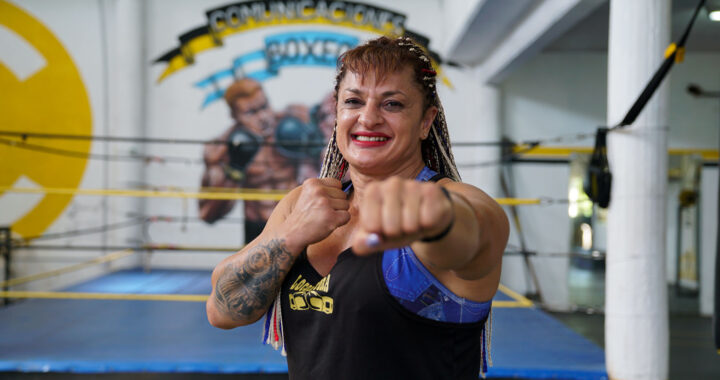 LA BOXEADORA LOCOMOTORA OLIVERAS SE SUBE AL RING DE LAS ELECCIONES A CONVENCIONAL EN SANTA FE