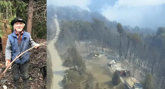 INCENDIOS EN EL BOLSÓN: SE NEGÓ A ABANDONAR SU CASA Y MURIÓ