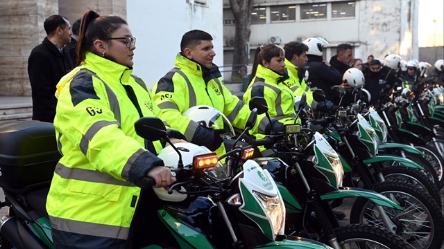 La Municipalidad de Santa Fe adquirió 20 motos para prevención y control en las calles de la ciudad