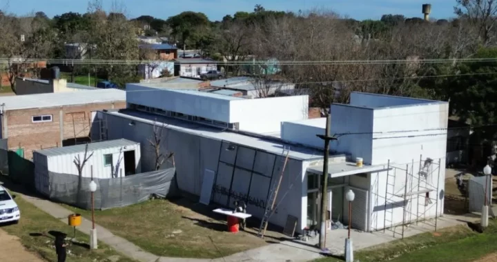 Helvecia: avanza la refacción integral del Centro de Salud de Barrio Malabrigo