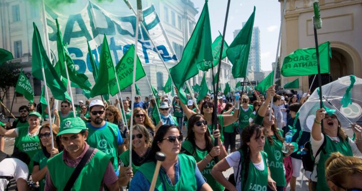 Sadop rechazó la oferta salarial del Gobierno y anunció medidas de fuerza