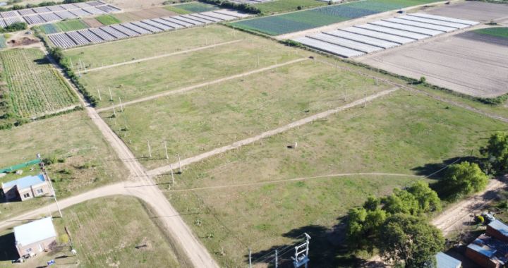 Cayastá pone a la venta 88 lotes para viviendas familiares